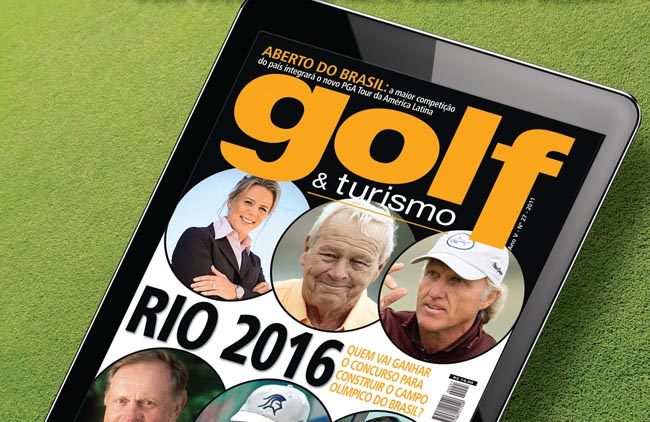    Golf & Turismo: revista líder de mercado diponível de graça para iPad, na Apple Store