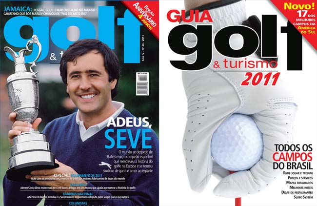   Golf & Turismo de maio e o Guia de campos 2011: informação em dobro para quem curte o golfe